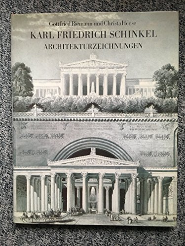 Beispielbild fr Karl Friedrich Schinkel Architekturzeichnungen zum Verkauf von Books From California