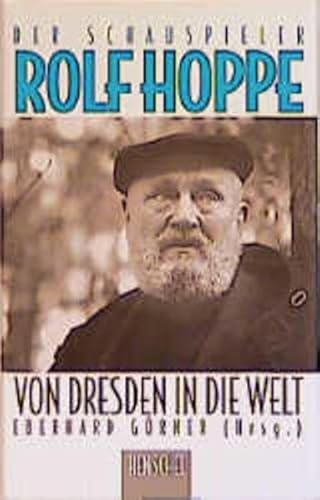 9783894872533: Der Schauspieler Rolf Hoppe