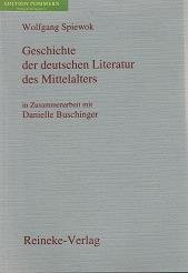 9783894920418: Geschichte der deutschen Literatur des Mittelalters. Europische Literaturen des Mittelalters I