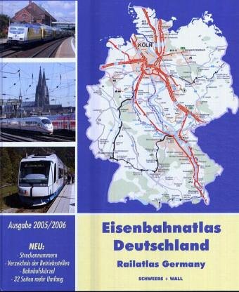 Stock image for Eisenbahnatlas Deutschland 2005-2006 for sale by Le Monde de Kamlia