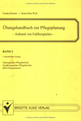 Beispielbild fr bungshandbuch zur Pflegeplanung 2. zum Verkauf von medimops