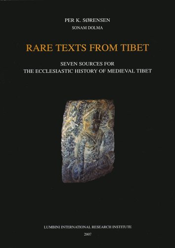 9783895006609: Rare Texts from Tibet: Seven Sources for the Ecclesiastic History of Medieval Tibet