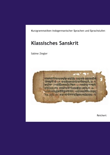 Beispielbild fr Klassisches Sanskrit (Kurzgrammatiken Indogermanischer Sprachen Und Sprachstufen) zum Verkauf von medimops