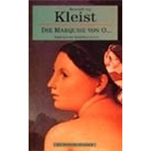 Beispielbild fr Die Marquese Von O. (World Classic Literature Ser.) zum Verkauf von Vashon Island Books