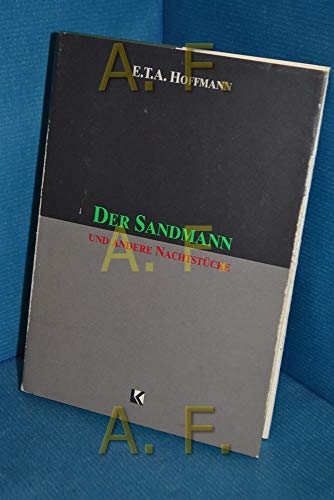 9783895080340: Hoffmann: Sandmann Und Andere Nachst