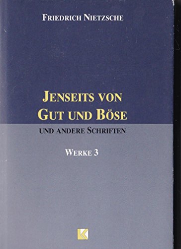 9783895080388: Jenseits Von Gut Und Boese (German Edition)