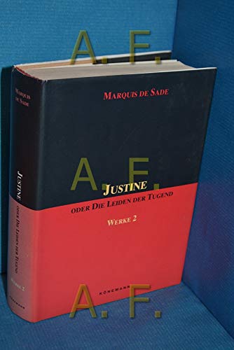 Beispielbild fr Justine oder die Leiden der Tugend. Donatien-Alphonse-Franois de Sade . Marquis de Sade, Werke Band 2. zum Verkauf von Mephisto-Antiquariat