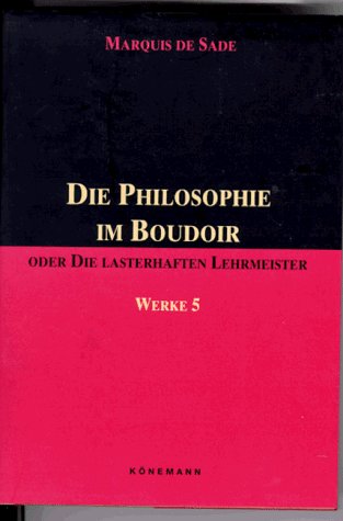 9783895080876: Sade: Philosophie Im Boudoir Ode