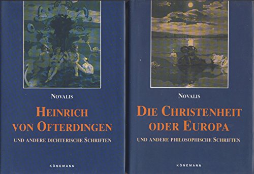 Beispielbild für Werke I. Heinrich von Ofterdingen und andere dichterische Schriften zum Verkauf von medimops