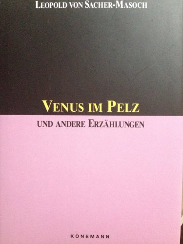 9783895082320: Sacher-Masoch: Venus Im Pelz