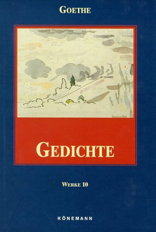 9783895086717: Goethe 10 - Gedichte