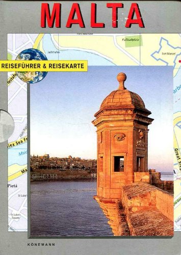 MALTA - REISEFÜHRER & REISEKARTE. - Brian Richards