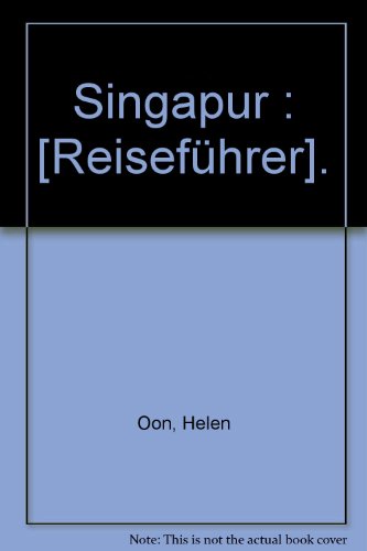 Stock image for Singapur Reisefhrer Und Reisekarte for sale by Harle-Buch, Kallbach