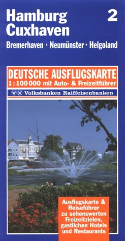 Beispielbild fr Hamburg, Cuxhaven 1 : 100 000. Deutsche Ausflugskarte. Blatt 2.Bremerhaven. Neumnster. Helgoland. zum Verkauf von Buchmarie