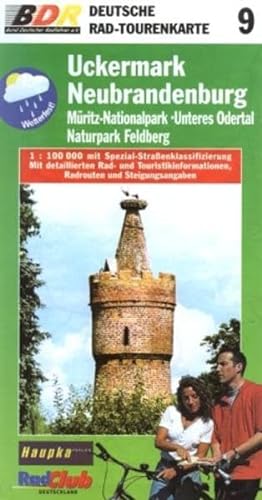 Deutsche Radtourenkarte, Bl.9, Uckermark, Neubrandenburg - Thomann, Marcel