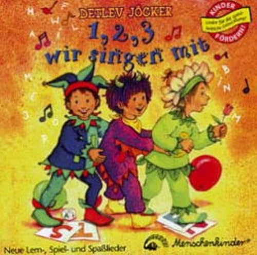 Beispielbild fr 1, 2, 3 wir singen mit. Neue Lern-, Spiel, und Spasslieder zum Verkauf von medimops