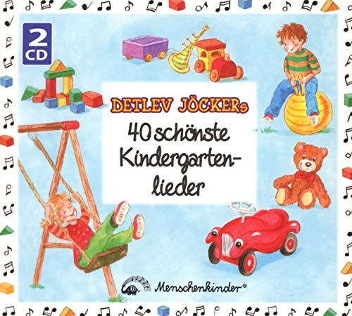 9783895162992: Detlev Jckers 40 schnste Kindergartenlieder: Doppel-CD