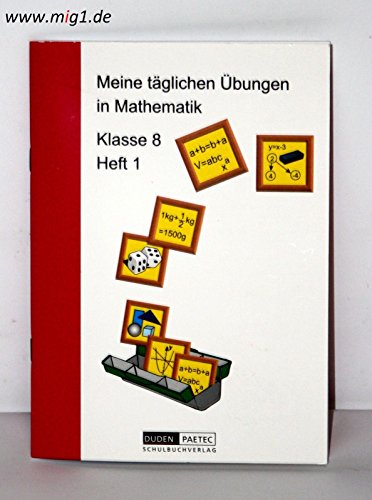 Stock image for Meine tglichen bungen in Mathematik, Klasse 8 for sale by medimops