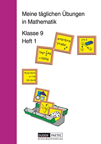 9783895171161: Meine tglichen bungen in Mathematik Klasse 9 Heft 1.