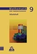 Mathematik Klasse 9. Arbeitsheft. Realschule/Gesamtschule. Berlin. Euro - Antje Olzmann; Günther Rolles; Christina Schneider