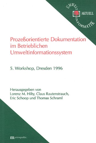 9783895181252: Prozeorientierte Dokumentation im BUIS