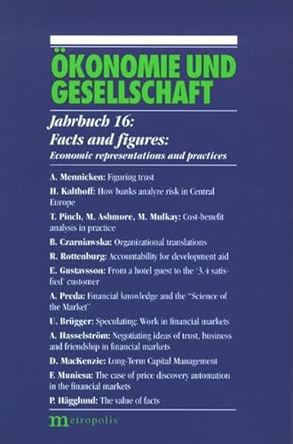 9783895189968: Facts and figures – Economic representations and practices