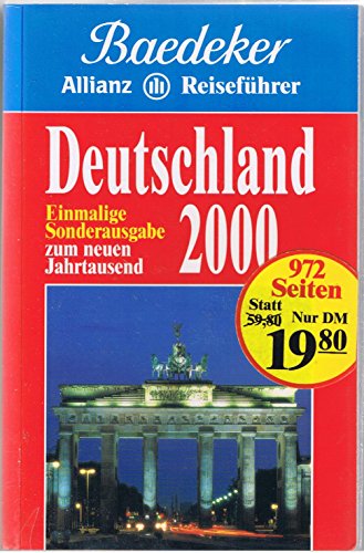 Beispielbild fr Baedeker Allianz Reiseführer, Deutschland 2000 zum Verkauf von WorldofBooks