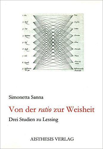 Stock image for Von der Ratio zur Weisheit. Drei Studien zu Lessing, for sale by modernes antiquariat f. wiss. literatur