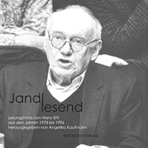 Beispielbild fr Jandl lesend - Lesungsfotos von Harry Ertl aus den Jahren 1978 bis 1996 zum Verkauf von Der Ziegelbrenner - Medienversand