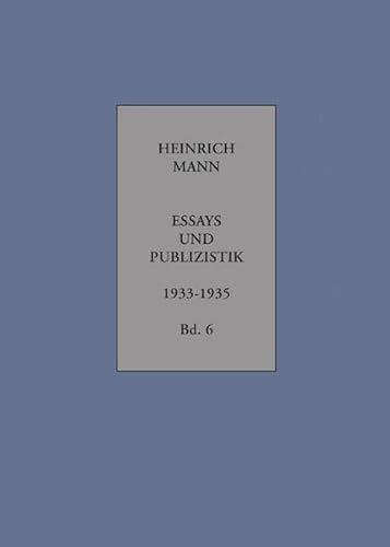 9783895287244: Essays und Publizistik, 9 Bde. Februar 1933 bis 1935, 2 Bde.