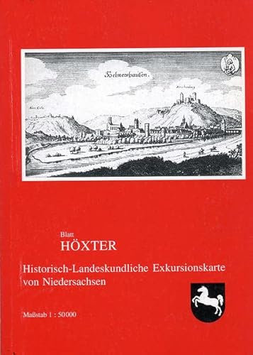 Historisch-Landeskundliche Exkursionskarte von Niedersachsen, Blatt Höxter, Erläuterungsheft mit eingesteckter Faltkarte (1:50000) - Gerhard Streich (Hrsg.)