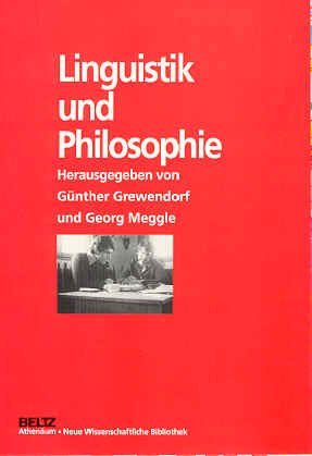Imagen de archivo de Linguistik und Philosophie. a la venta por modernes antiquariat f. wiss. literatur