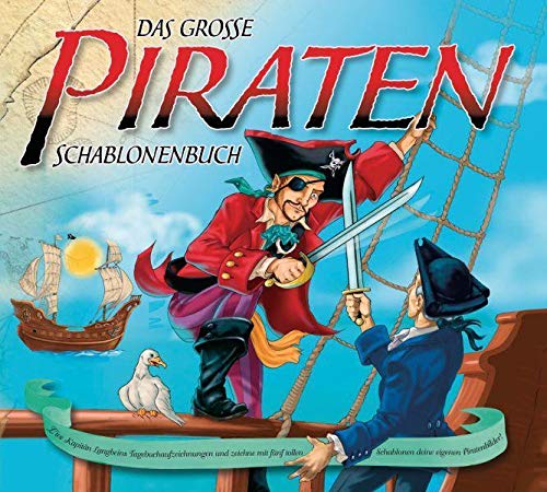 Beispielbild fr Das groe Piraten-Schablonenbuch zum Verkauf von medimops