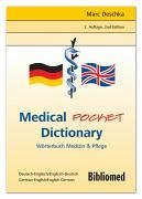Beispielbild fr Medical Pocket Dictionary. Wrterbuch Medizin und Pflege. Deutsch/Englisch - Englisch/Deutsch. Medical Pocket Dictionary zum Verkauf von medimops
