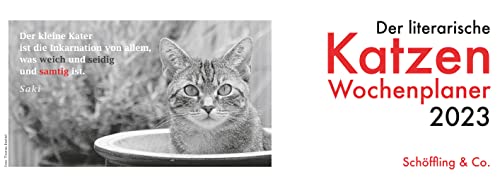Beispielbild fr Der literarische Katzen Wochenplaner 2023 zum Verkauf von medimops