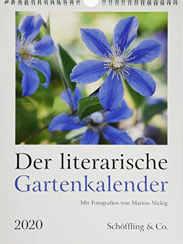 Beispielbild fr Der literarische Gartenkalender 2020: Mit Fotografien von Marion Nickig zum Verkauf von medimops