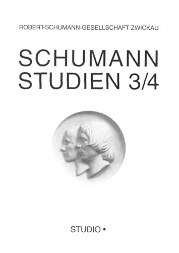 Beispielbild fr Schumann-Studien 3/4 zum Verkauf von Buchpark