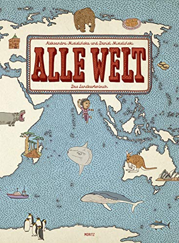 Stock image for Alle Welt. Das Landkartenbuch for sale by medimops