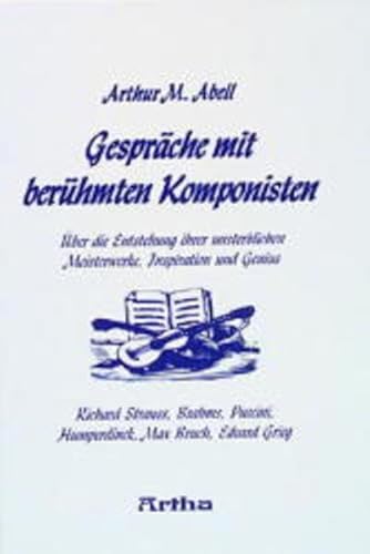 Stock image for Gesprche mit berhmten Komponisten -Language: german for sale by GreatBookPrices