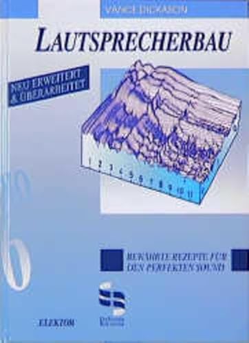 Beispielbild fr Lautsprecherbau, Sonderausgabe (Gebundene Ausgabe) Loudspeaker Cookbook Wiedergabesysteme Multimedia Heim-Kino Stereoanlagen LCR-Schaltungen Lautsprecher Car-HiFi Raumklang-Konzepte Dolby-Surround Vance Dickason Der amerikanische "Lautsprecher-Guru" Vance Dickason hat sein weltweit verbreitetes Standardwerk "Loudspeaker Cookbook" vllig berarbeitet und neu herausgebracht. Mit dem neuen Insiderbuch LAUTSPRECHERBAU prsentieren wir Ihnen dieses Standardwerk jetzt in deutscher Sprache. Im neuen Buch Lautsprecherbau finden Sie alles, was man beim Entwerfen und Bauen spitzenmiger Boxen bentigt, von den akustischen Grundlagen bis zur diffizilen Abstimmung. Vllig neu: die Themen Car-HiFi und Raumklang-Konzepte (Dolby-Surround, etc). Einen starken Akzent setzt Dickason auch auf die softwaregesttzte Entwicklung. Mit dem neuen Buch Lautsprecherbau bringen Sie Ihr High-End-Wissen auf den aktuellen Stand. Wenn Sie sich fr Musik interessieren (und fr das Handwerkliche), werden Sie an der b zum Verkauf von BUCHSERVICE / ANTIQUARIAT Lars Lutzer