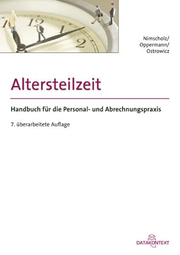 Altersteilzeit Nimscholz Bernhard Oppermann Klaus And Ostrowicz Alexander Gut Buchservice Antiquariat Lars Lutzer