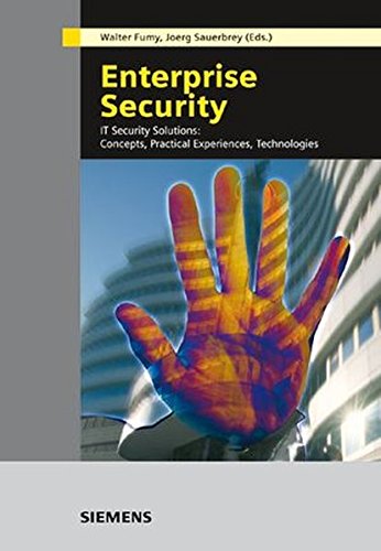 Stock image for Enterprise Security: IT Security Solutions -- Concepts, Practical Experiences, Technologies for sale by HPB-Red