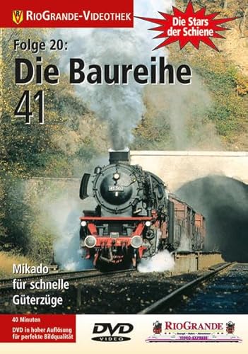 9783895806612: Die Stars der Schiene - Folge 20: Die Baureihe 41 [Alemania] [DVD]
