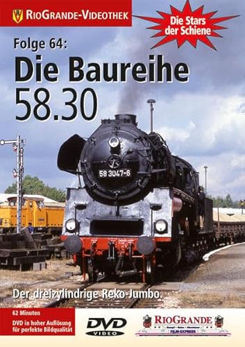 9783895808388: Die Stars der Schiene 64: Die Baureihe 58.30 [Alemania] [DVD]