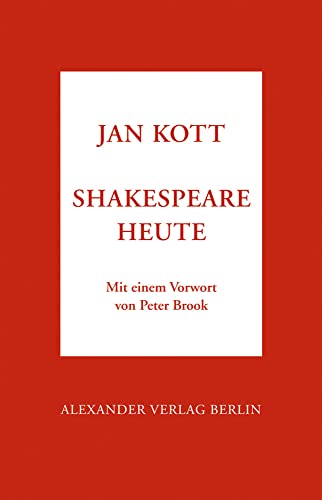 Shakespeare heute - Kott, Jan