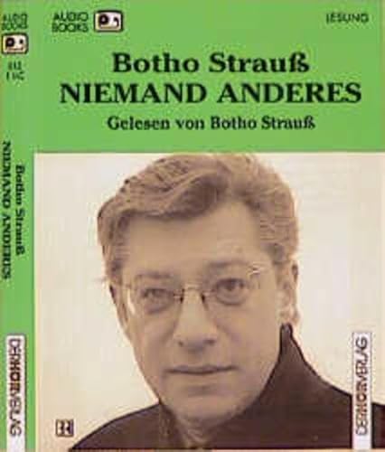 Beispielbild fr Niemand anderes. Audiobook. Cassette. Lesung zum Verkauf von medimops