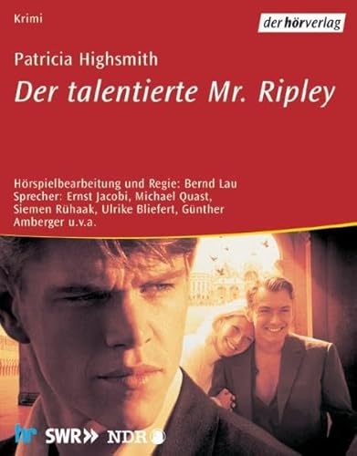 Beispielbild fr 2 Hrspiel-Cassetten (MC Stereo): Der talentierte Mr. Ripley. Sprecher: Ernst Jacobi, Michael Quast, Siemen Rhaak, Ulrike Bliefert, Gnther Amberger, u. v. a. zum Verkauf von Antiquariat Olaf Drescher