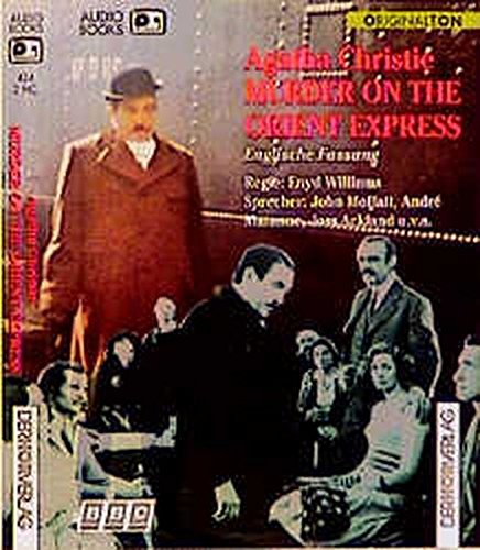 Beispielbild fr Murder on the Orient Express. Audiobook. 2 Cassetten. Englische Fassung zum Verkauf von medimops