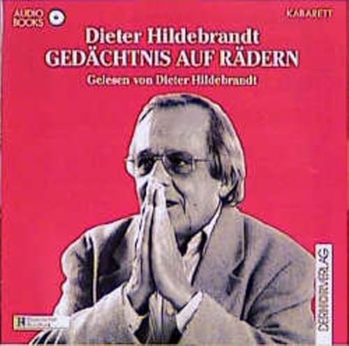 Beispielbild fr Gedchtnis auf Rdern. Audiobook. 2 CDs zum Verkauf von medimops