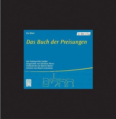 Beispielbild fr Das Buch der Preisungen, 2 Audio-CDs zum Verkauf von medimops